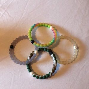 4 set of Lokai bracelets